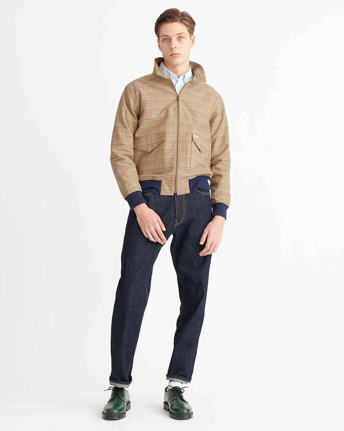 Utility Twill Bomber Jacket - Noah