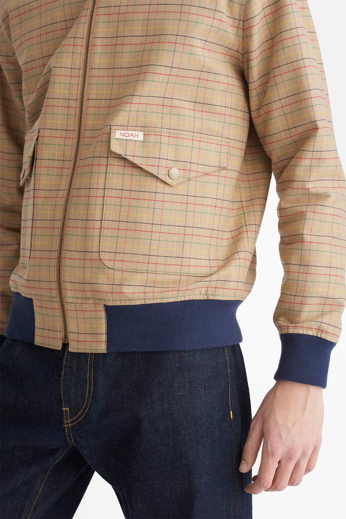 Utility Twill Bomber Jacket - Noah