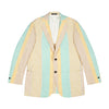 Noah - Linen Blazer - Gold Combo - Swatch