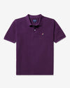 Noah - Pique Polo (FW22) - Dark Plum - Swatch