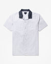 Noah - Mixed-Up Shirt - Navy/White - Swatch