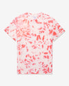 Noah - Splatter Dye Pocket Tee - Red/White - Swatch