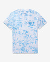 Noah - Splatter Dye Pocket Tee - Blue/White - Swatch