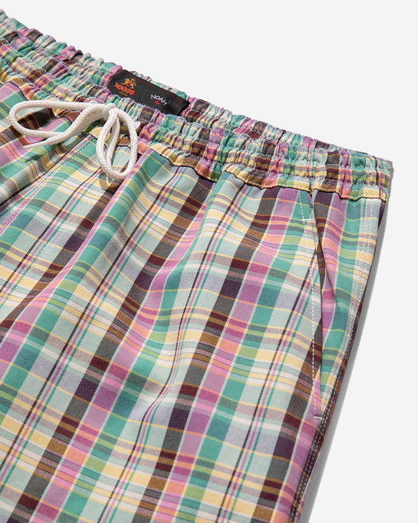 Noah - Madras Drawstring Shorts - Detail