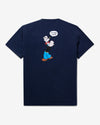 Noah - Popeye Pocket Tee - Navy - Swatch