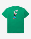 Noah - Popeye Pocket Tee - Kelly Green - Swatch