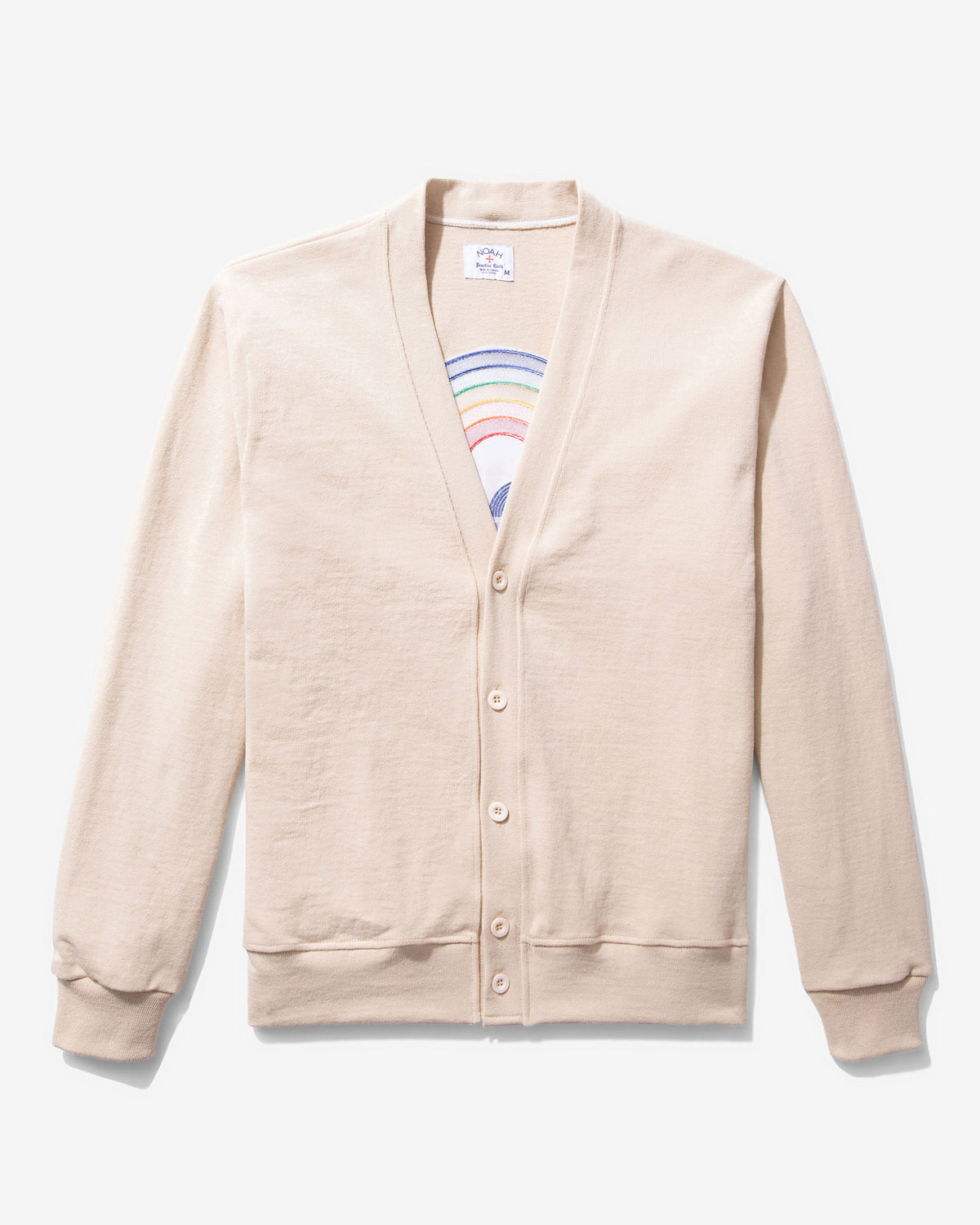 Rainbow Rugby Cardigan - Noah