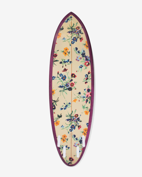 Noah - Floral Surfboard - Detail