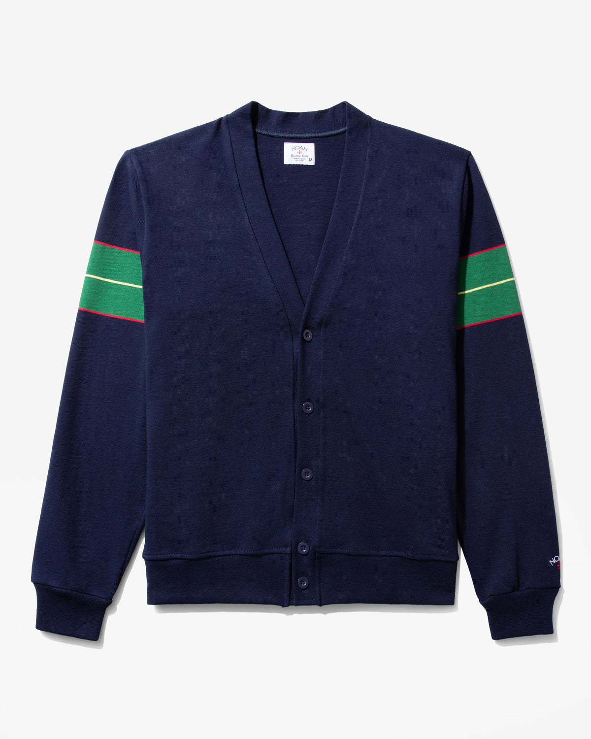 Sleeve Stripe Rugby Cardigan - Noah