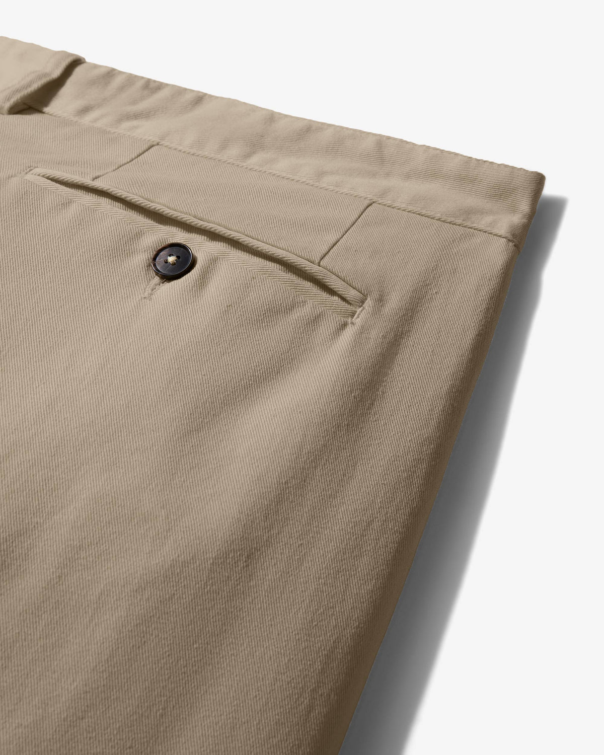 Twill Double-Pleat Pant