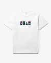 Noah - Blocks Tee - White - Swatch