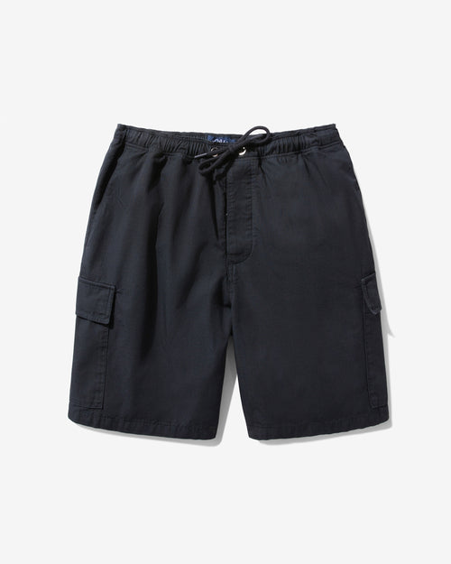 Noah - Ripstop Cargo Shorts-Black