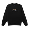 Noah - Cheetah Crewneck - Black - Swatch