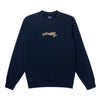 Noah - Cheetah Crewneck - Evening Blue - Swatch