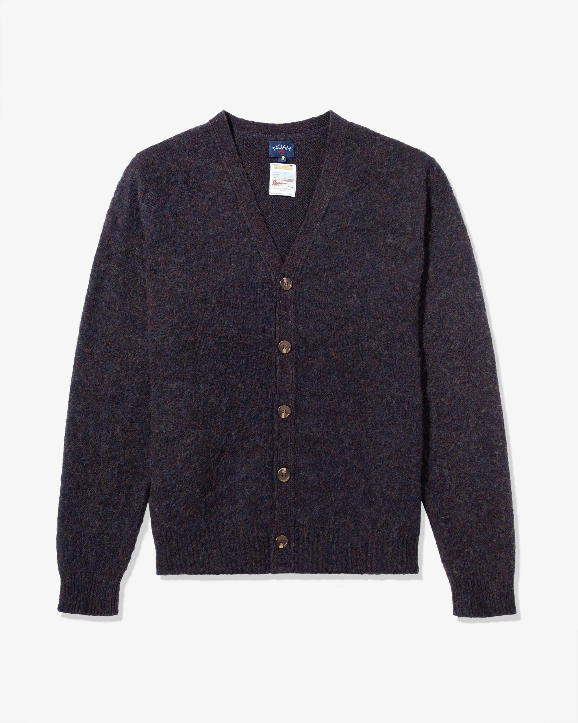 Shetland Sweater Cardigan - Noah