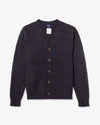 Noah - Shetland Sweater Cardigan - Midnight - Swatch