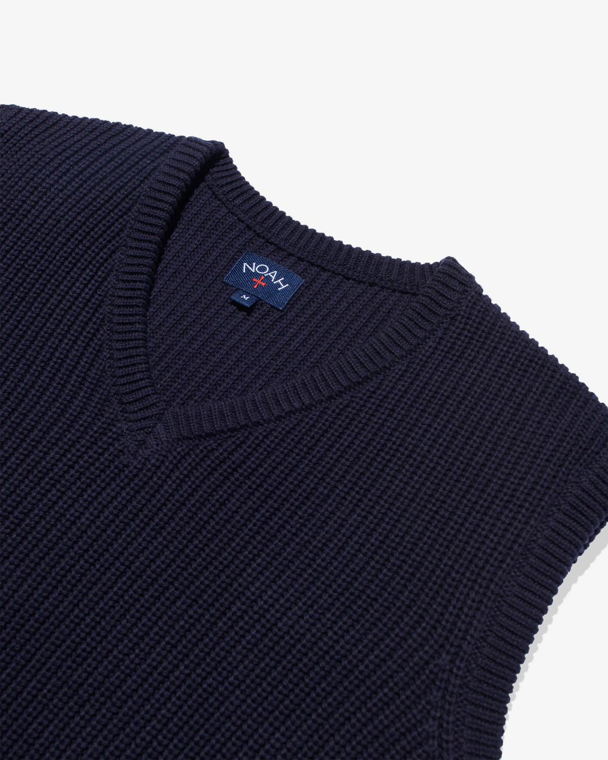 Shaker Stitch Cotton Sweater Vest - Noah