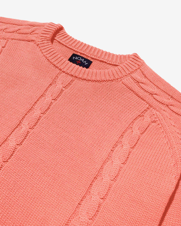 Noah - Cable Cotton Sweater - Detail