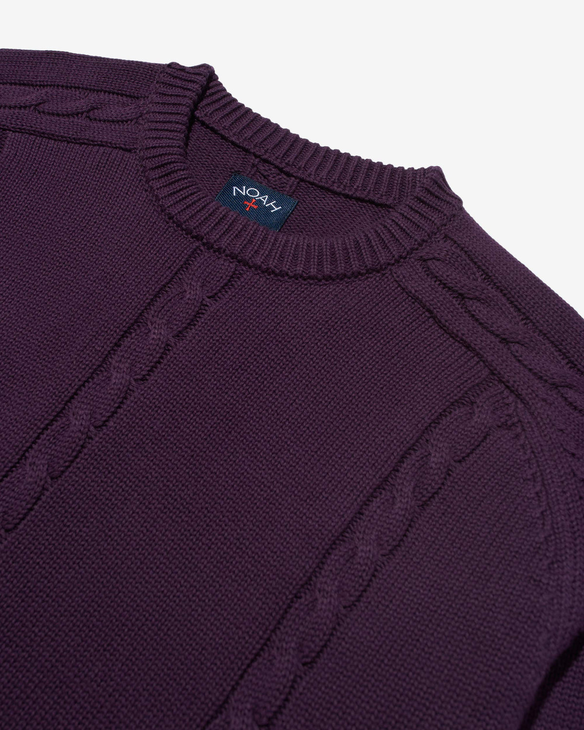 Cable Cotton Sweater - Noah