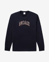 Noah - Tricolor Long Sleeve Tee - Black - Swatch