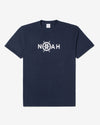 Noah - Ship Wheel Tee - Deep Navy - Swatch